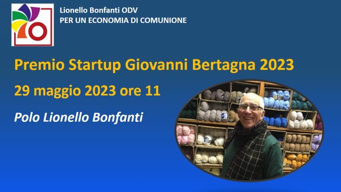 #PoloLionelloBonfanti: il 29 maggio, consegna Premi Startup Giovanni Bertagna 2023