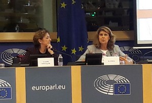 L' Europarlametare Silvia Costa 171017 Bruxelles Parlamento Europeo 03 rid
