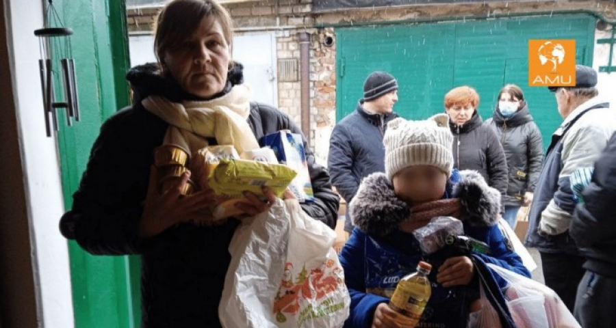 #AMU - Emergência na Ucrânia: a chegada da ajuda humanitária