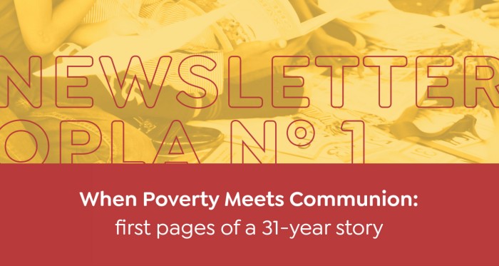 #OPLA - When poverty meets communion: front pages of a 31-year story 