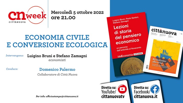 Video - #CNweek: «Economia civile e conversione ecologica»