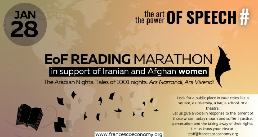 #EoF - Organize você também uma maratona de leitura em apoio às mulheres iranianas e afegãs