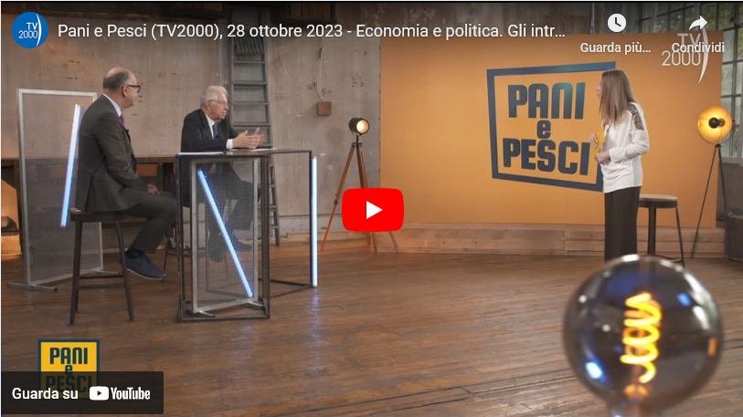 Video - «Pani e Pesci, l'economia del Vangelo» - puntata 28/10/2023 