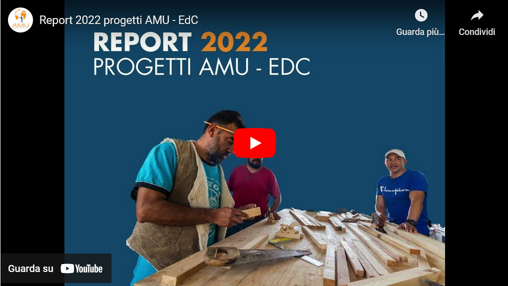 #AMU - Video: Rapporto Progetti AMU - EdC 2022