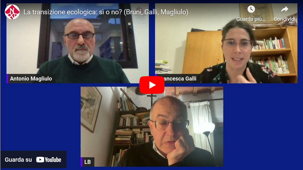 Video - La transizione ecologica: sì o no?