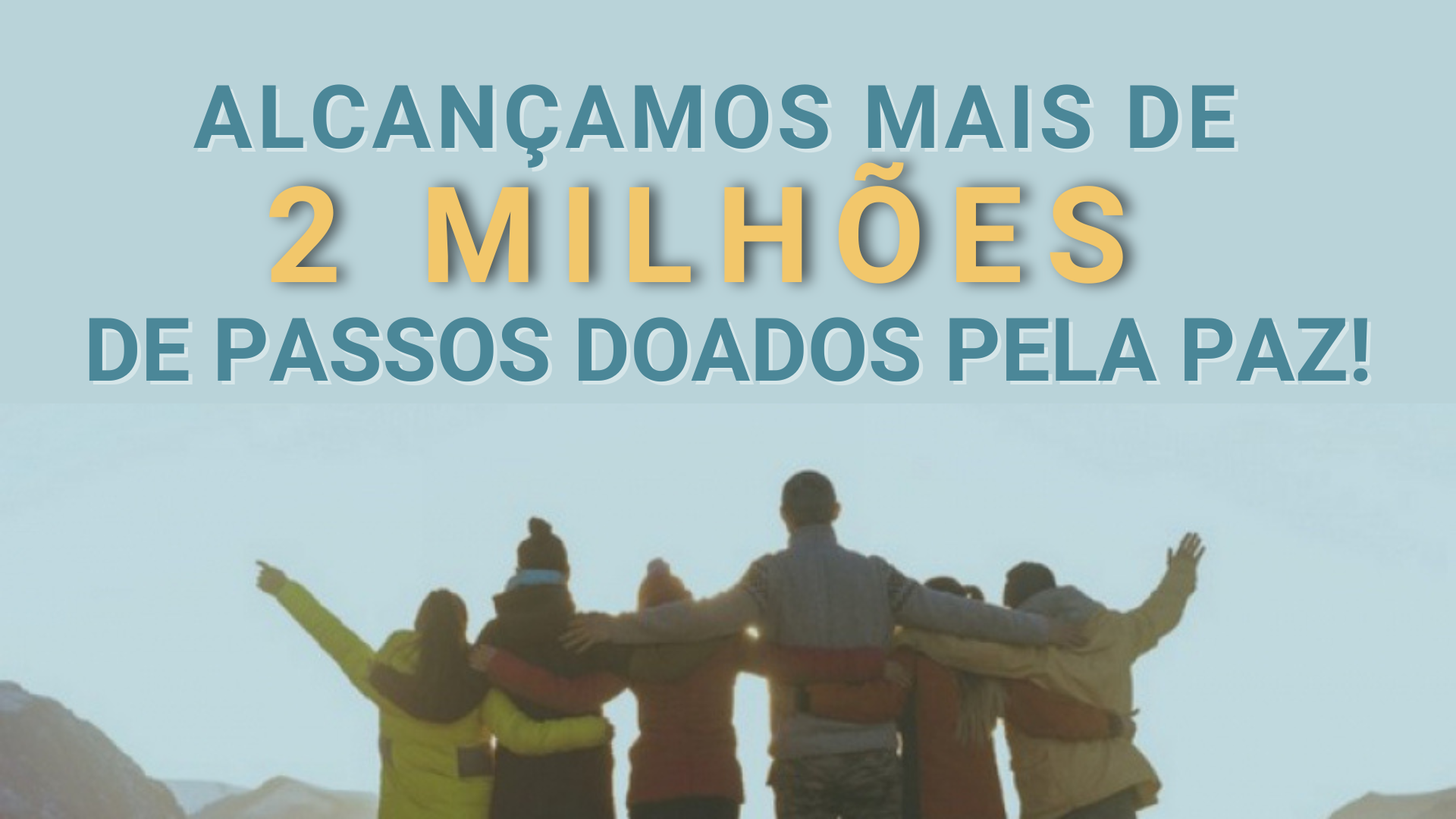 #EoF - S4P: alcançados os primeiros 2 milhões de passos!