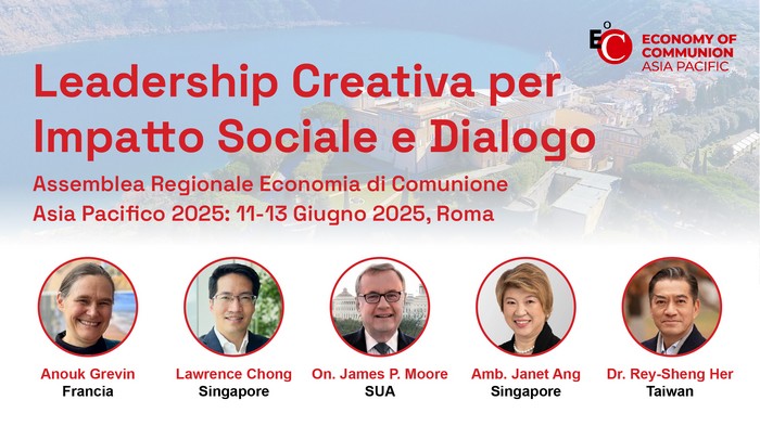 11 giugno 2025: a Castel Gandolfo la terza Assemblea Edc Asia Pacifico