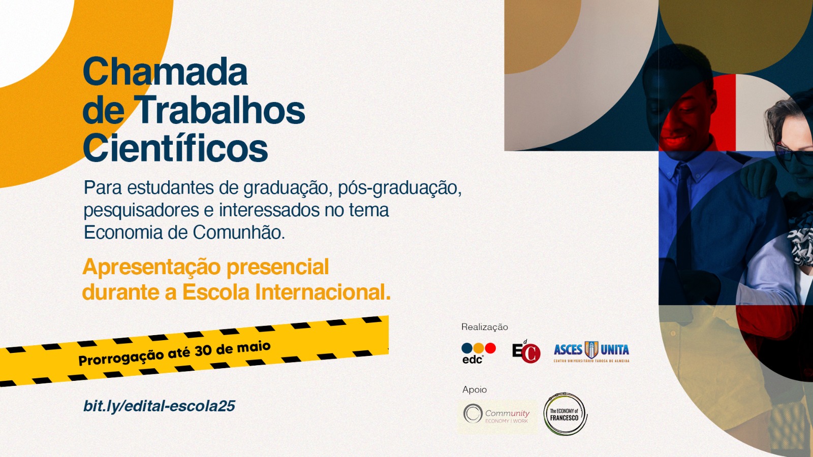 edc Brasil: Centro de Estudos e Pesquisa abre edital para submissão de trabalhos científicos.