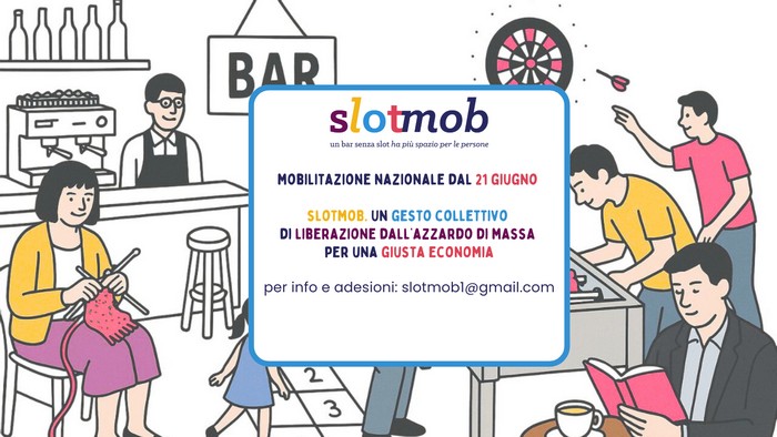 La sfida temeraria di Slot Mob al sistema dell’azzardo 