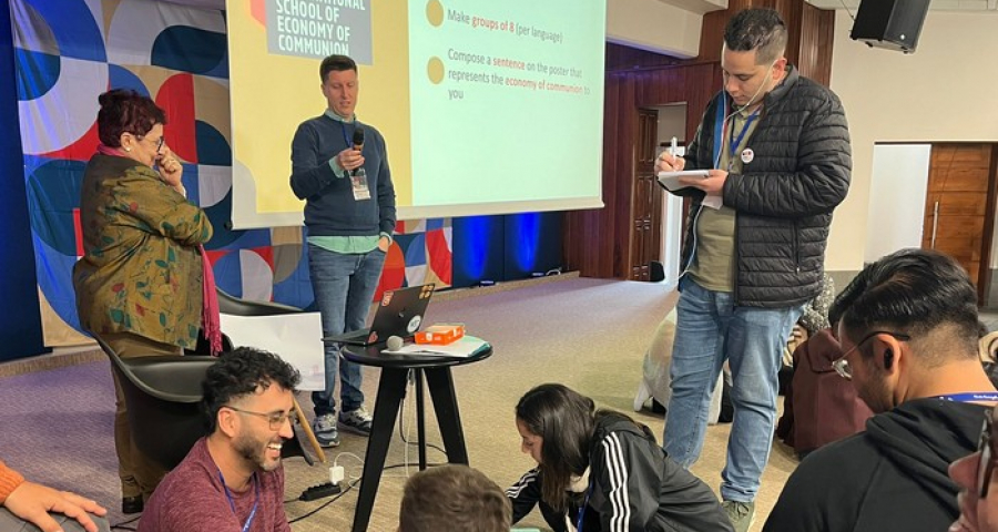Abertura da Escola Internacional EdC 2025!