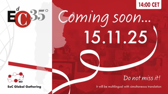 #EoCGlobalGathering:¡No te lo pierdas el 15 de noviembre!