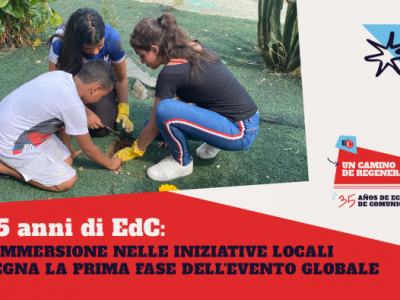#EdC35 - 35 anni di EdC: l'immersione nelle iniziative locali segna la prima fase dell'evento globale
