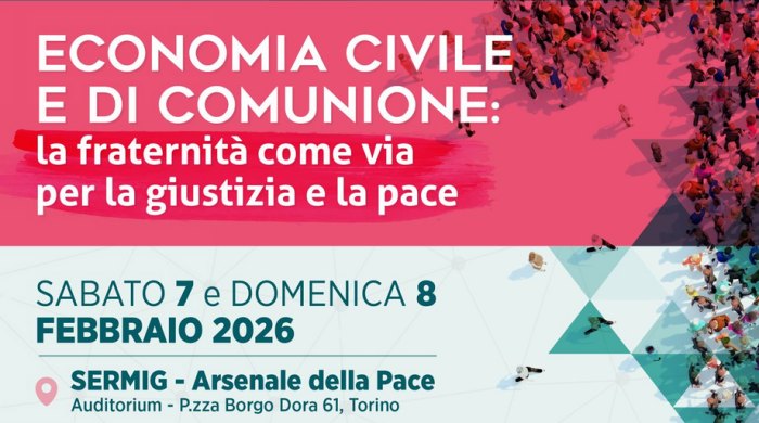 #AIPEC - La fraternità come via per la giustizia e la pace: Forum 2026 al Sermig