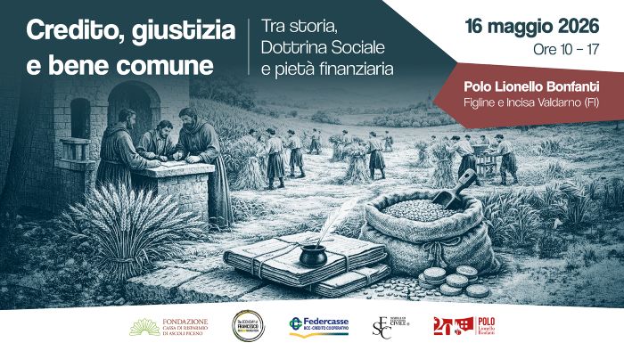 #Polo Lionello: Oltre il profitto: due giornate su credito, giustizia e territorio