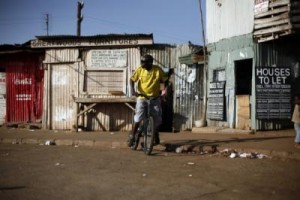 Slum Kibera Kenya rid