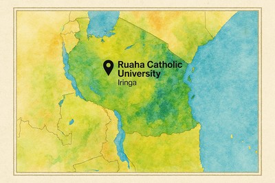 Cartina Tanzania Rucu AI 400 rid