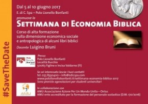 Settimana Economia Biblica rid mod