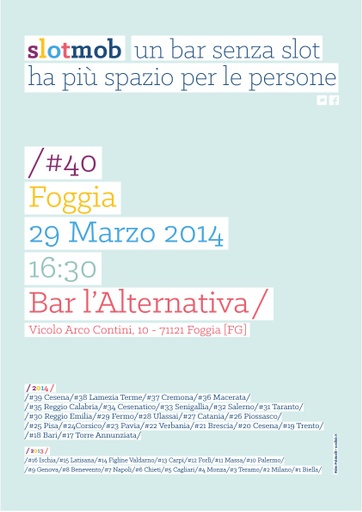 140329_Foggia_SlotMob40_poster