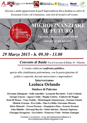150329 Palermo Microfinanziare il futuro