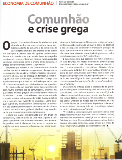 1508_Comunhao e crise grega